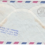 Türkei - 250 K. NATO Bogenecke Luftpostbrief LH 1st-Flug Ankara - Baghdad 1974