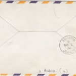 Cayman Islands - Zuleitungspost Luftpostbrief LH 1st-Flug Kingston - Köln 1974