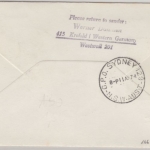 BRD - 70 Pfg. Wohlfahrt Harfe Luftpost-Drucksache n. AUSTRALIEN LH 1st-Flug 1974