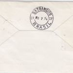 Marokko - Lufthansa 1st-Flug Casablanca Sao Paulo/ BRASILIEN 1974 Luftpostbrief