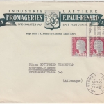 Frankreich - Paris 1962 Fromageries Paul-Renard illustrierter Firmenbrief n.