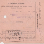 Ungarn/Serbien - 2 F. Postanweisung + 20 F. Zusatz Lázárföld Budapest 1916