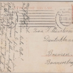 Lettland Baltikum - Riga Gasanstalt farb. Ansichtskarte gelaufen 1912 Latvia