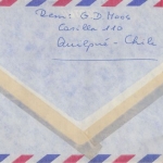 Chile - 25 $ 75 J. Rotes Kreuz Chile ua. Luftpost Einschreibebrief Quilpue 1982
