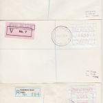 New Zealand - ATM Automatenmarken 11 Wert- u. Einschreibebriefe 1986/87