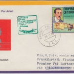 Zentralafrika - 60 F. Luftfahrtgeschichte Zuleitungspost Lupo-Brief Bangui 1978
