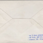 Zentralafrika - 65 F Apollo 17 Zuleitungspost Lupo-Brief Bangui 1975 LH-1st-Flug