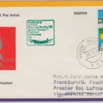 Zentralafrika - 40 F. Krönung Block !! Zuleitungspost Luftpostbrief Bangui 1978