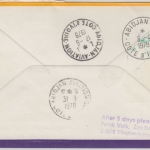 Zentralafrika - 40 F. Krönung Block !! Zuleitungspost Luftpostbrief Bangui 1978