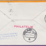 Afar u Issa - 45 F Meeresschnecke Zuleitungspost Lupo-Einschreiben Djibouti 1977