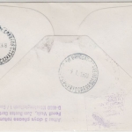 Senegal - 5 F Fischadler u.a Zuleitungspost Luftpostbrief Dakar 1977 LH-1st-Flug