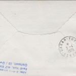Dahomey - 85 F. Weihnachten Zuleitungspost Lupo-Brief Einschreiben Cotonou 1976