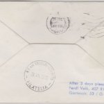 Dahomey - 35 F 100 J. UPU Zuleitungspost Lupo-Brief Cotonou 1.7.1975 LH-1st-Flug