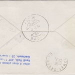 Iraq - 25+70 F. Weltbevölkerungsjahr Zuleitungspost LH 1st-Flug Bagdad 1975