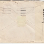 New Zealand - 4 P. Mitre Park Zensurbrief Auckland New York/USA Zensurverschluss