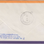 Barbados - 35+50 C. Barbados Regiment Luftpostbrief geplante Zuleitungspost 1981