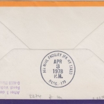 Antigua Barbuda - Zuleitungspost LH 1st-Flug Bogota - New York/JFK 1978