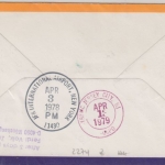 Turks & Caicos Islands - Zuleitungspost LH 1st-Flug Bogota - New York/JFK 1979