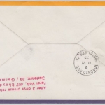 St. Lucia - Zuleitungspost LH 1st-Flug Toronto - Frankfurt 1981 50 C. Wasserfall