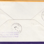 Grenada Grenadines - Zuleitungspost LH 1st-Flug Rotterdam - Frankfurt 1978