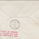 St. Vincent - Zuleitungspost LH 1st-Flug Toronto - Frankfurt 1975 35 C. Karneval