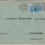 Italien - 1,25 L. Antonius v. Padua Brief Roma Bad Oeynhausen 1931
