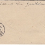 DR - Elm ü. Schlüchtern Poststelle I Einschreibebrief n. Celle 1944