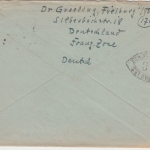 Franz. Zone - 2x30+15 Pfg. Wappen Brief n. ÖSTERREICH Freiburg 1946 Zensur GBC