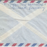 BRD - 3x20 Pfg. 100 J. Int. Rotes Kreuz Luftpostbrief n. USA Oberndorf 1963 n.
