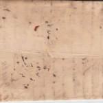 Schleswig-Holstein - Flensburg 1755 Teilfranko-Brief n. FRANKREICH ü. Hamburg
