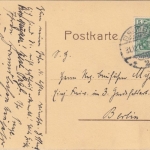 NRW - Elberfeld Bergisch-Märkische Bank sw-AK gelaufen 1911