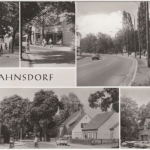 Brandenburg - Stahnsdorf sw-Mehrbild-Foto-AK Straßenansichten etc. gelaufen 1987