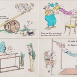 Sport - Turnen 6 versch Juxkarten Spottkarten Verlag WSSB ungebraucht ca 1910/20