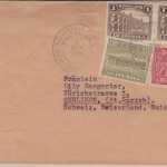 Guatemala - 2x1 C. Rgeierungsgebäude u.a. Brief i.d. SCHWEIZ Quetzaltenango 1933