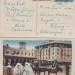 Marokko - 30+60 C. Baudenkmäler AK Casablanca Hotel Excelsior Coburg 1931