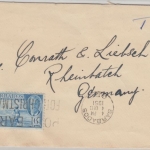 Barbados - 6 P. Fischer Brief Barbados GPO - Rheinbach b. Bonn 1951