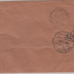Jordanien - 100 F. 20Y WHO u.a. Einschreibebrief n. ENGLAND Jebel el Husein 1968