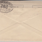 USA - 2 C. Ganzsachenumschlag/Zusatzfrankatur i.d. SCHWEIZ Lowell 1916 Zensur
