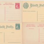 Portuguese Colonies St Thome e Principe 7 old different stationeries all unused