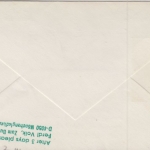Rwandaise - Zuleitungspost Erstflug Faro - FFM 1979 Luftpost 30 Fr. Messe Essen