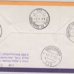 Mocambique - 20 E. UPU Zuleitungspost LH-Erstflug Oporto FFM 1981 Einschreiben R