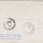 Cameroon - 200 Fr. Boeing Zuleitungspost Etappenpost LH 1st-Flug Dakar FFM 1981