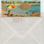 Norwegen - Israel UNTSO Feldpostbrief (österr. Major) n. Wien 1980