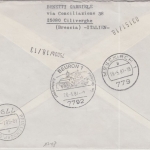 Italien - 3x300 L Human chess Expressbrief n. DEUTSCHLAND Ciliverghe Beuron 1981