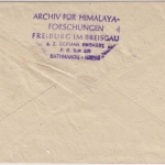 Nepal - 2x25 P. Herz Lupo-Drucksache Deutsche Everest Lhotse Expedition 1972