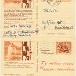 Österreich - JUVABA73 3 versch. Bildganzsachen gebraucht 1975 Höchst, Zell a.Z.