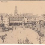 Bayern - Bayer. Res. Korps Brückentrain 1 Briefstempel Feldpostkarte 1916 n.