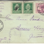 USA - 3 C. Eiche u.a. Zensurbrief Omaha - Seesen 1940 OKW-Zensurverschluss