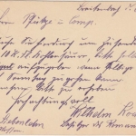 DR - Siebenlehn 1900 K1 5 Pfg. Ganzsache n. Dresden