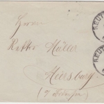 Württemberg - 5 Pfg. Ganzsachenumschlag + Zusatz Reutlingen Meersburg 1892